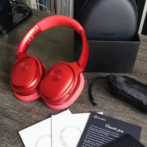 Cowin SE7 active noise cancelling (ANC) wireless headphones - Picture 4 of 7